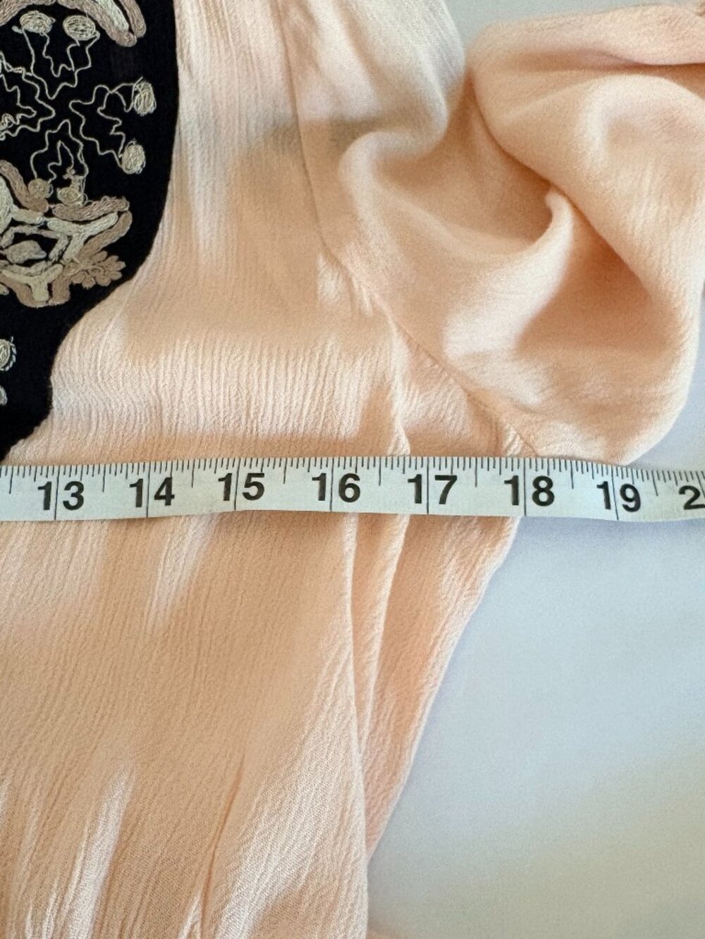 Free People Journey To The Horizon Embroidered Maxi Dress Pink Sz 2 (S) Women’s - Picture 6 of 9